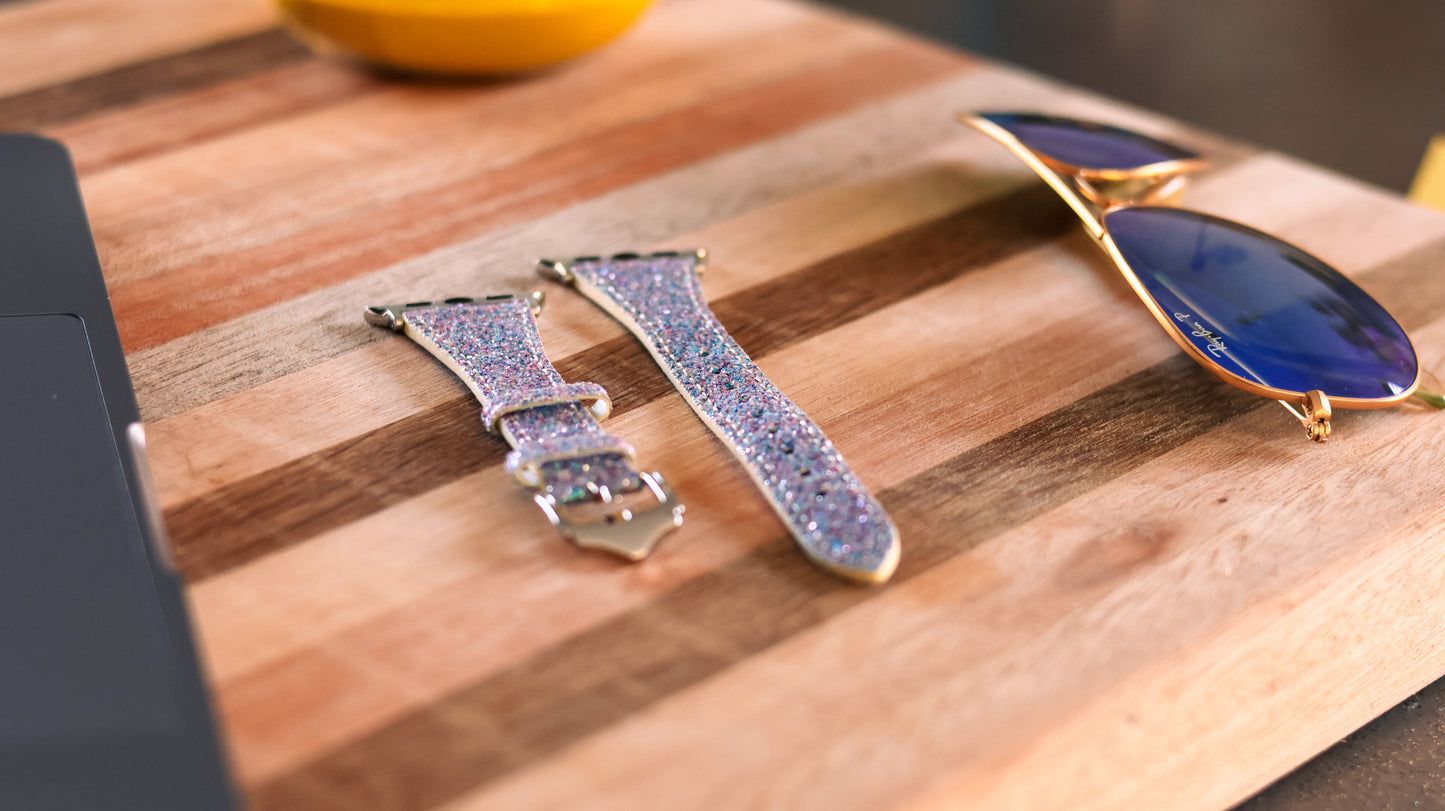 Fabulously Fit Genuine Leather replacement strap -18mm