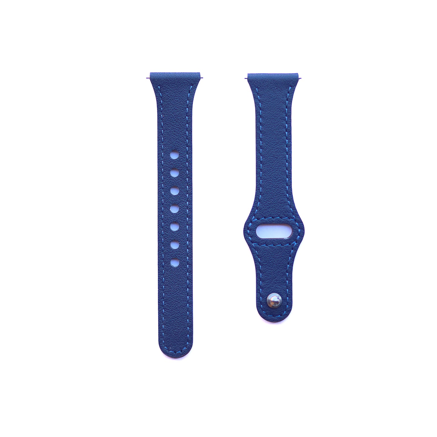 Fabulously Fit Genuine Leather Tuck strap for Samsung/Garmin/Huawei 20mm