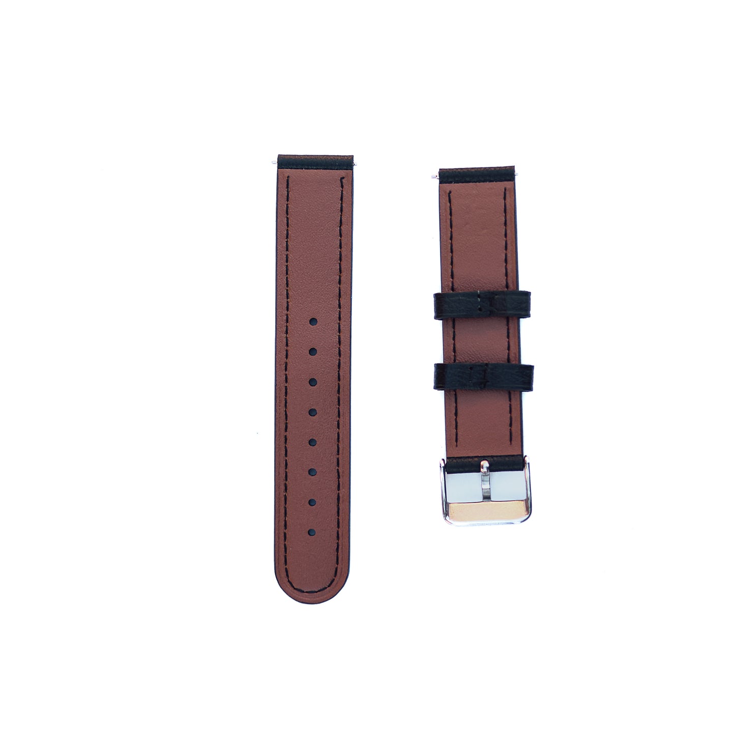 Fabulously Fit Genuine Leather replacement strap -18mm