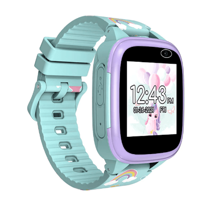 Cactus KidoPlay - Kids Interactive Game Watch - Aqua/Purple