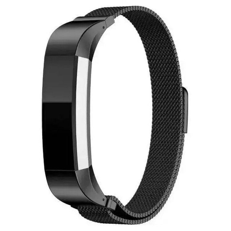 Fitbit Alta Hr Black Metallic Replacement Strap
