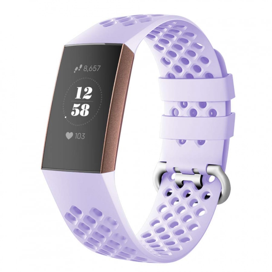 Fitbit Charge 3/4 Silicone Sports Strap - Fabulously Fit