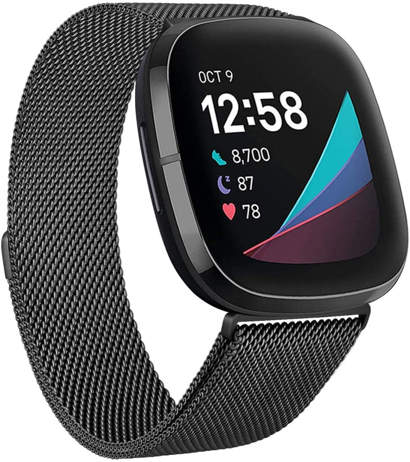 Fitbit Versa 3/Sense Metallic Strap - Fabulously Fit