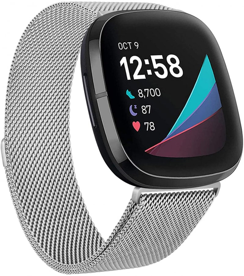 Fitbit Versa 3/Sense Metallic Strap - Fabulously Fit