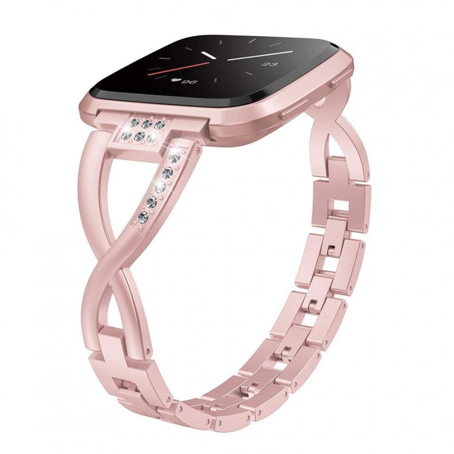 Fitbit Charge Versa diamanté linked strap - Fabulously Fit