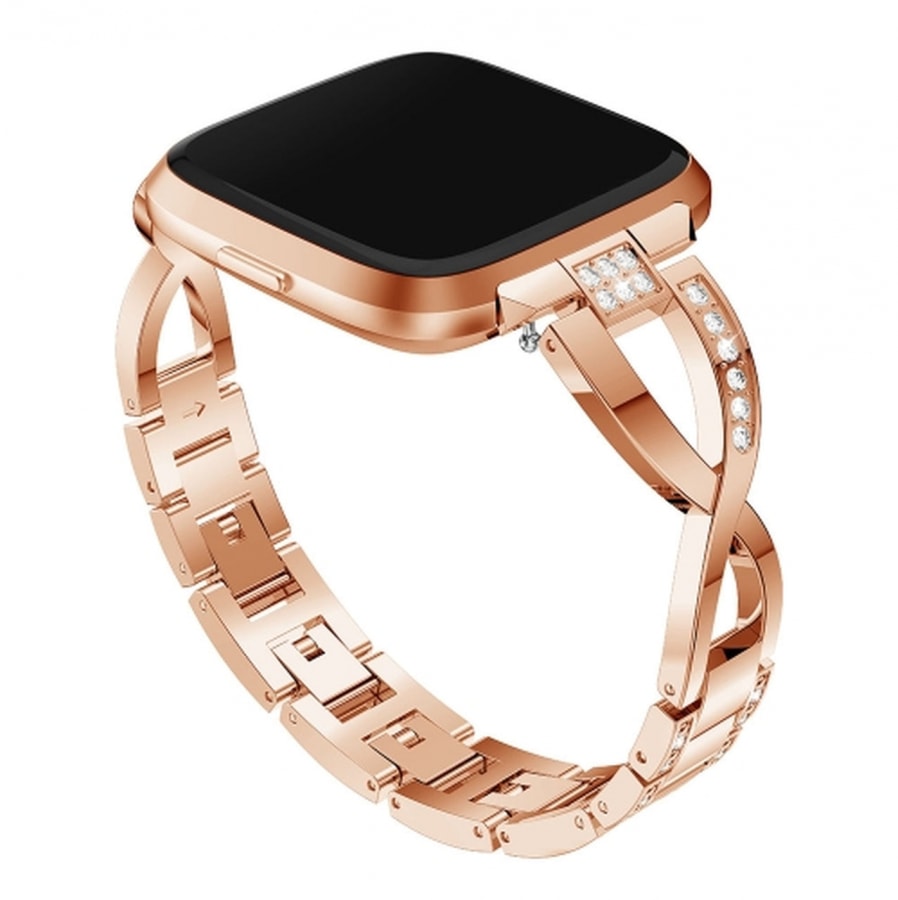 Fitbit Charge Versa diamanté linked strap - Fabulously Fit