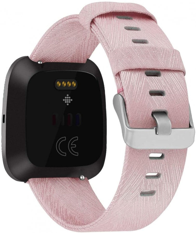 Fitbit Versa woven fabric strap - Fabulously Fit
