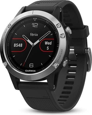 Garmin Fenix 5 black silicone strap - Fabulously Fit