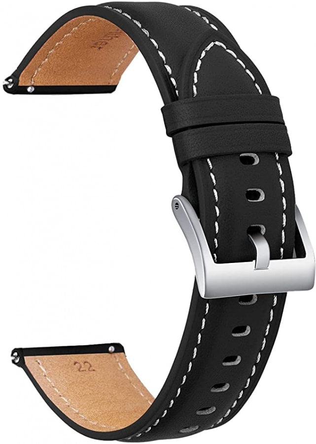 Garmin Vivoactive 4 genuine leather strap - Fabulously Fit