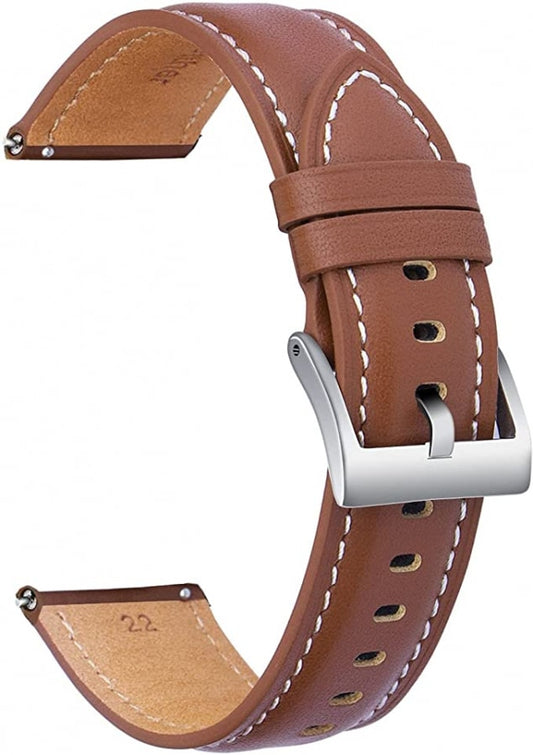 Garmin Vivoactive 4 genuine leather strap - Fabulously Fit