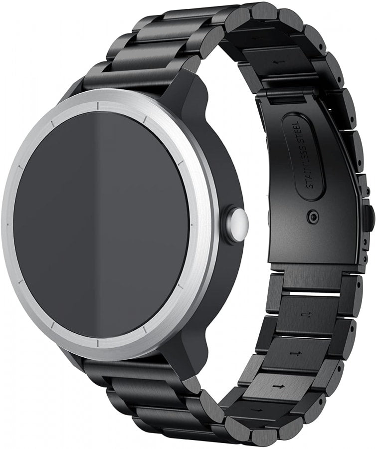 Garmin Vivoactive 4 stainless steel link strap - Fabulously Fit