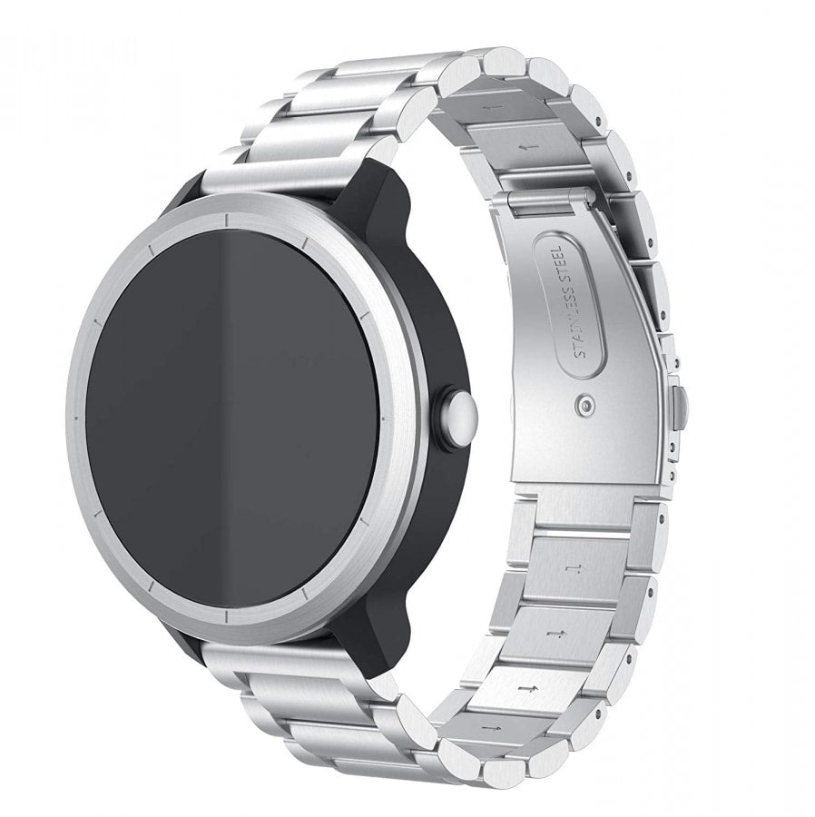 Garmin Vivoactive 4 stainless steel link strap - Fabulously Fit
