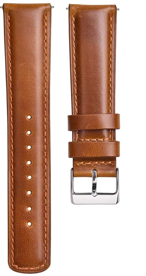 Garmin Vivoactive 4s genuine leather strap - Fabulously Fit