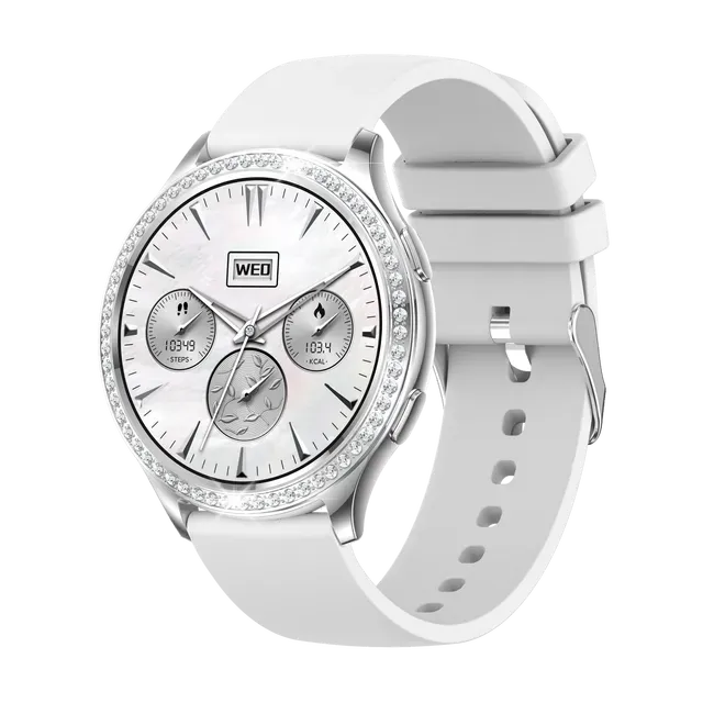 Fierce 3 Smart Watch - White Silicone