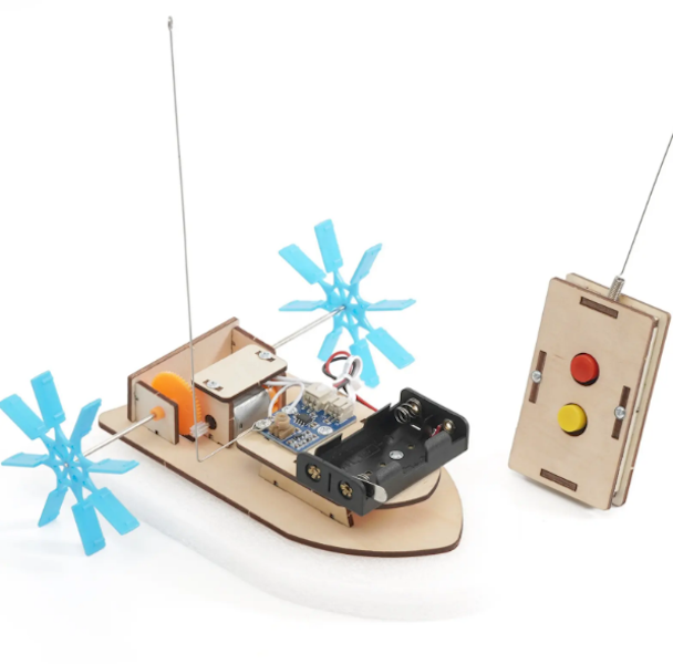 Be a Boffin - Build your own Wireless Remote-Controlled Paddle Boat