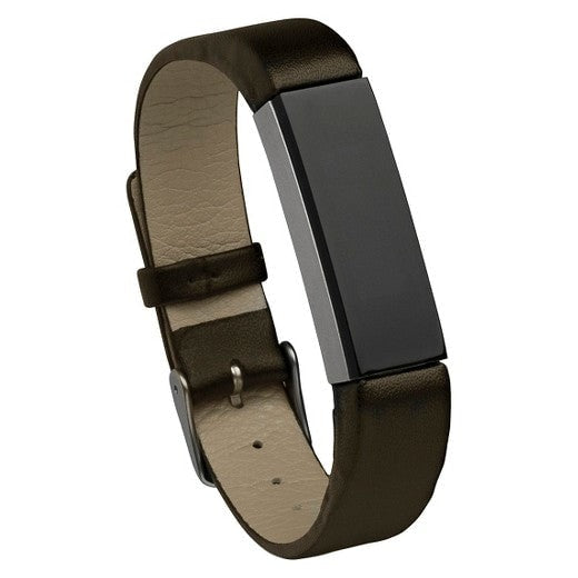 Fitbit Alta Hr Brown Genuine Leather Replacement Strap