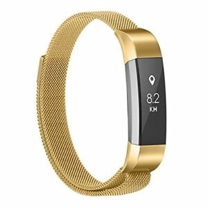Fitbit Alta HR gold metallic strap - Fabulously Fit 