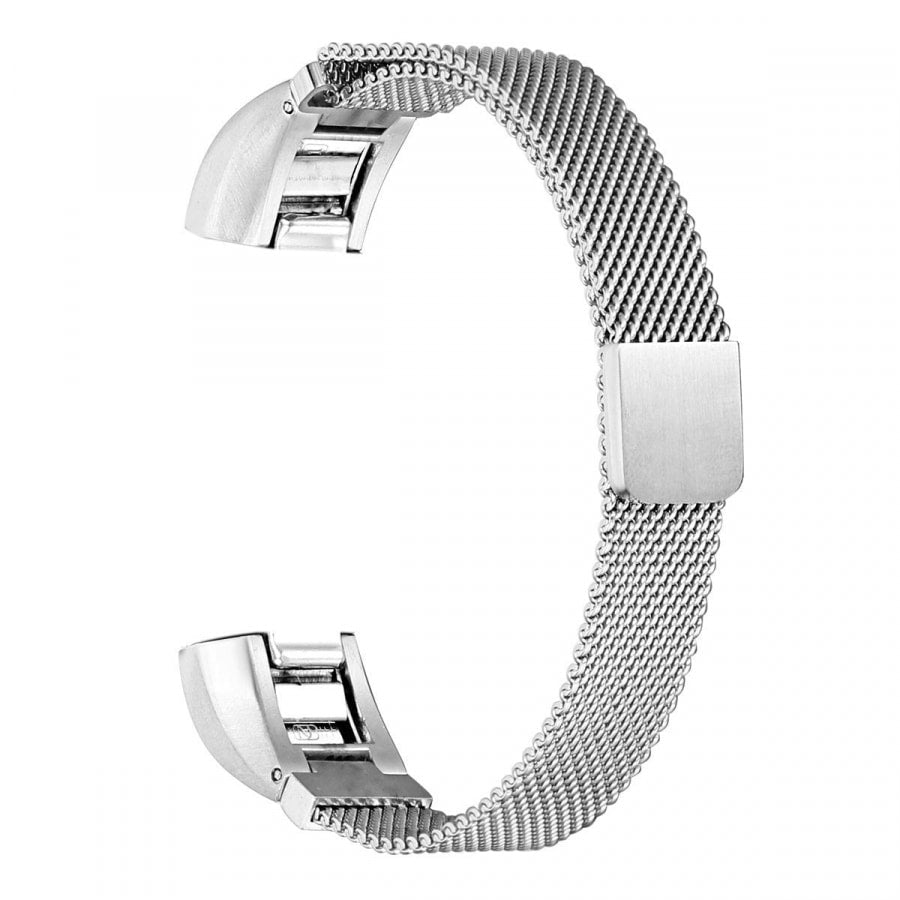 Fitbit Alta Hr Silver Metallic Replacement Strap