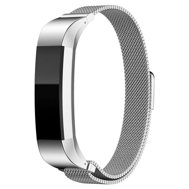 Fitbit Alta Hr Silver Metallic Replacement Strap