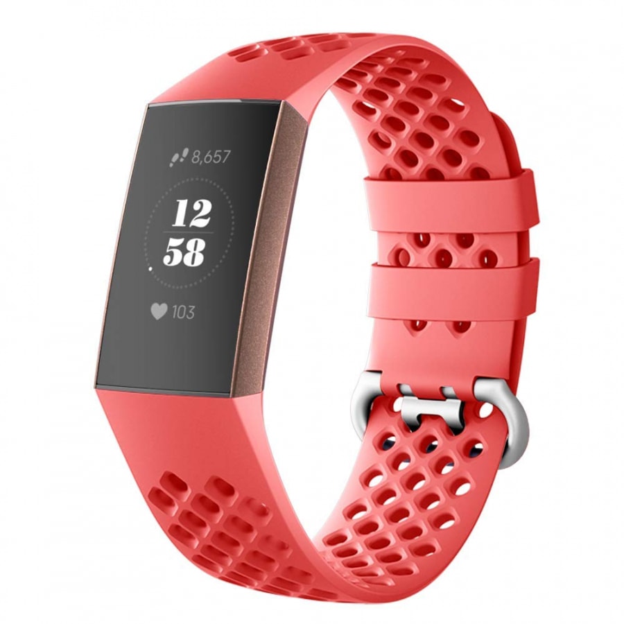 Fitbit Charge 3/4 Silicone Sports Strap - Fabulously Fit 