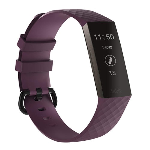 Fitbit Charge 3/4 Silicone Strap - Fabulously Fit 
