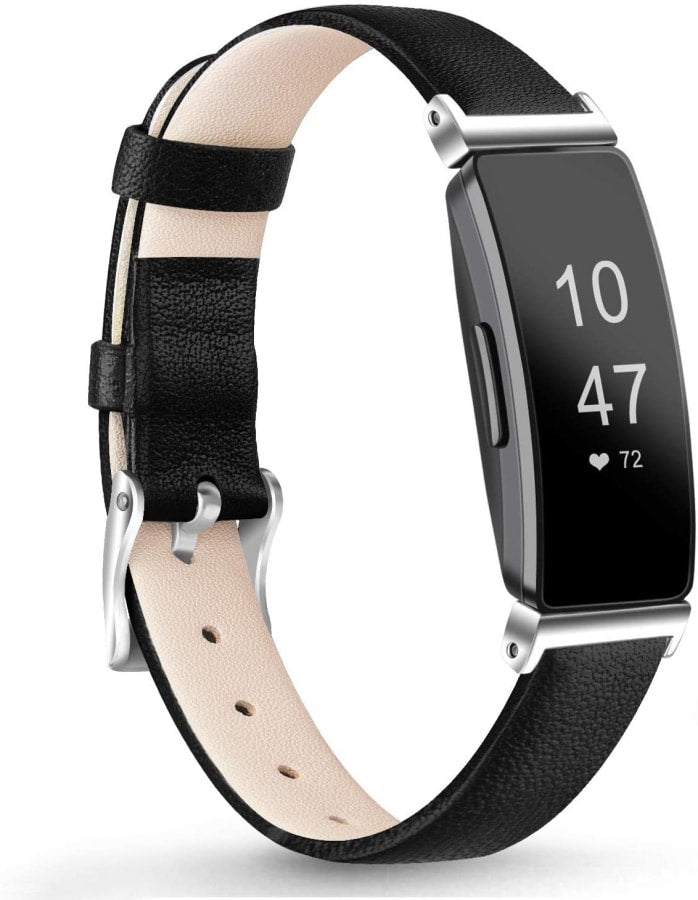 Fitbit Inspire HR/Inspire 2 genuine leather strap - Fabulously Fit 