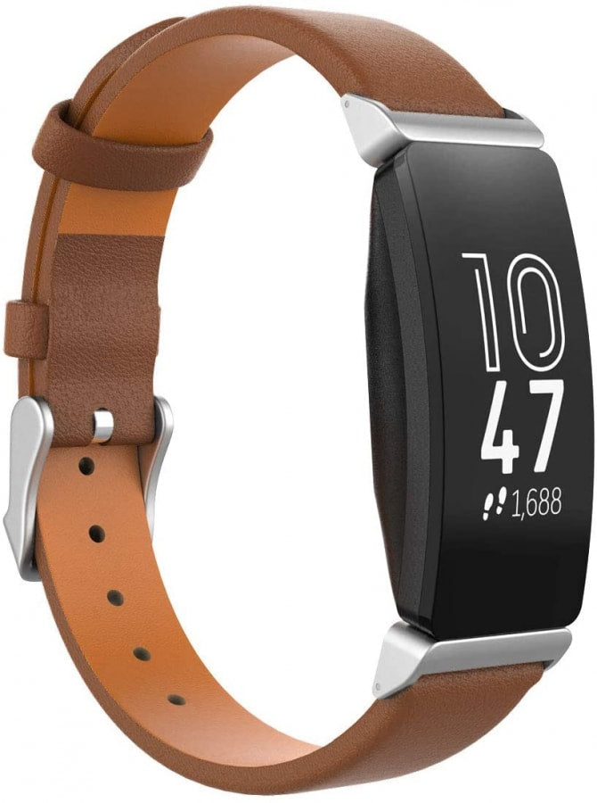 Fitbit Inspire HR/Inspire 2 genuine leather strap - Fabulously Fit 