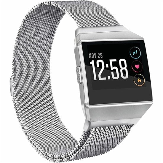 Fitbit Ionic Silver Metallic Replacement Strap