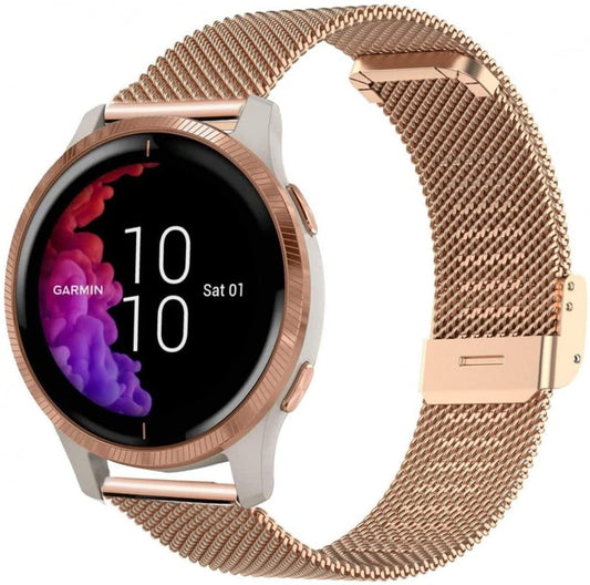 Garmin Venu metallic strap - Fabulously Fit