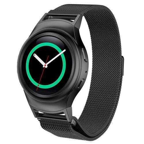 Samsung Gear S2 black metallic strap - Fabulously Fit 