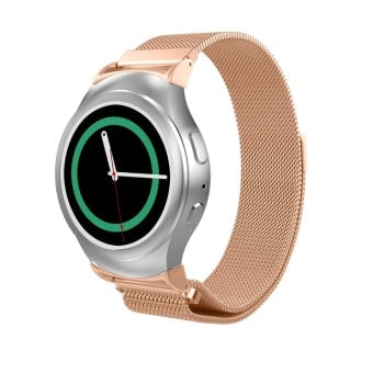 Samsung Gear S2 rose gold metallic strap - Fabulously Fit 