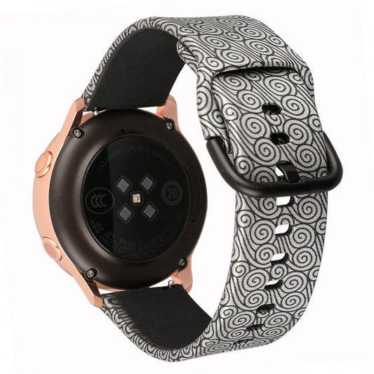 Silicone Patterned Replacement Strap For Fierce/Fierce 2 Smart Watch - Fabulously Fit 