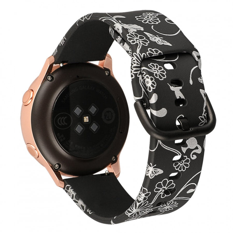 Silicone Patterned Replacement Strap For Fierce/Fierce 2 Smart Watch - Fabulously Fit 