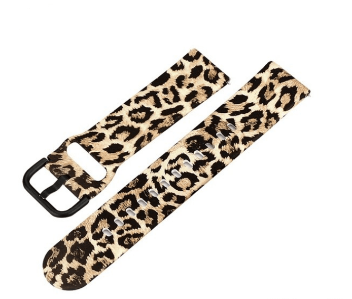 Silicone Patterned Replacement Strap For Fierce/Fierce 2 Smart Watch - Fabulously Fit 